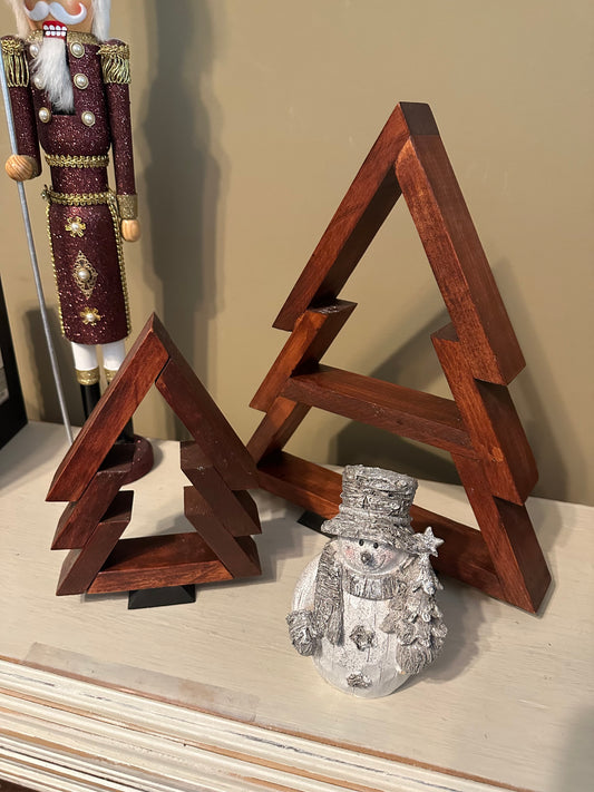 Rustic Christmas Tree Decorations